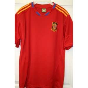  2010 World cup Adult Spain home Jersey sizes L Sports 
