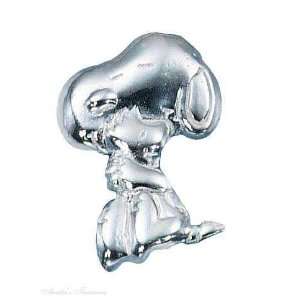    Sterling Silver Snoopy Woodstock Charm Arts, Crafts & Sewing