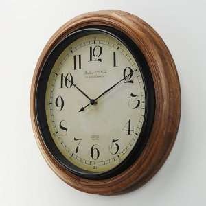  Sterling and Noble 16 in. Traditional Wood Clock