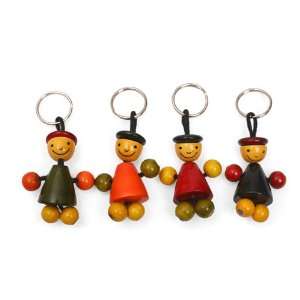  Wood Assorted Keychain Little Helpers Keychain [Assorted 