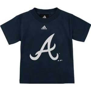  Atlanta Braves Navy Kids (4 7) Mascot T Shirt Sports 
