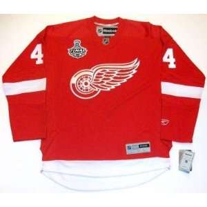 Aaron Downey Detroit Red Wings 09 Cup Jersey Real Rbk   Small