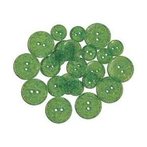  Blumenthal Lansing Favorite Findings Glitter Buttons Lime 