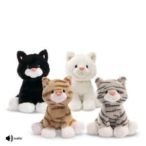  GUND Animal Chatter Cats (Set of 4) 4.5 Plush Toys 