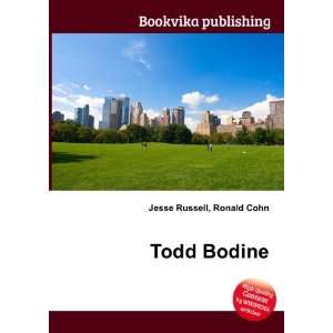  Todd Bodine Ronald Cohn Jesse Russell Books