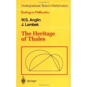 The Heritage of Thales (Undergraduate Texts in Mathematics 