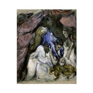  The Strangled Woman (Le Femme Stranglee) by Paul Cezanne 