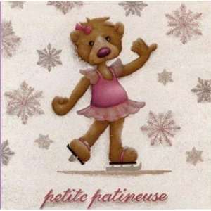  Petite Patineuse   Poster by Joelle Wolff (6 x 6)