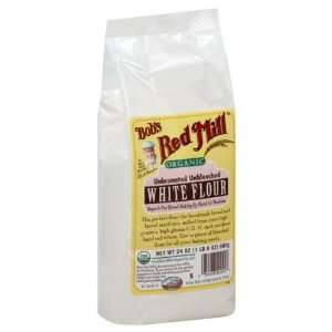 Bobs Red Mill, Flour Unblch White Org Grocery & Gourmet Food