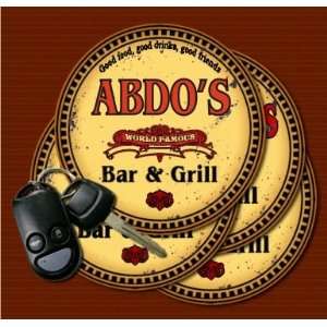  ABDOS Family Name Bar & Grill Coasters