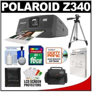  Z340 Instant Digital Camera with ZINK Zero Ink Printing Technology 