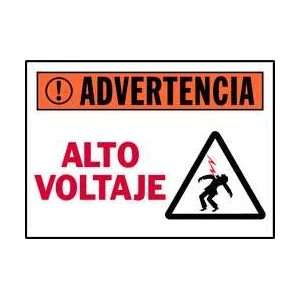   Spanish Alto Voltaje,pk5   BRADY  Industrial & Scientific