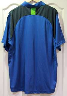 Adidas Seattle Sounders FC XBOX 360 Predator Polo T Shirt Blue #2XL 