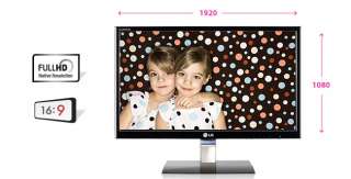 LG Flatron E2360V PN 23 Full HD Super Slim LED Monitor  