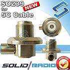 SO 239 adapter for 5C Cable for ham radio adaptor SO239