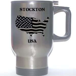   Flag   Stockton, California (CA) Stainless Steel Mug 