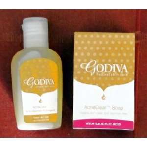  Godiva Natural Skin Care Anti Acne Astringent and Soap 