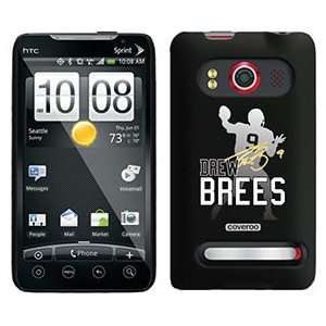  Drew Brees Silhouette on HTC Evo 4G Case  Players 