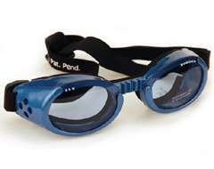   ILS Dog Goggles Sunglasses Blue/Blue X Large 686644140342  