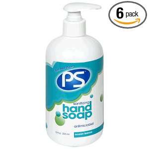  PS Sanitizing Hand Soap, Ocean Breeze, 12 Ounces (Pack of 