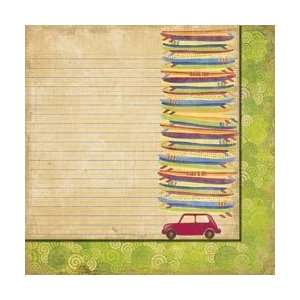   Sided Cardstock 12X12   Hang Ten by Fancy Pants Arts, Crafts & Sewing