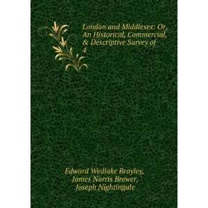   James Norris Brewer, Joseph Nightingale Edward Wedlake Brayley Books
