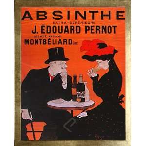  Absinthe Pernot Vintage French Liquor Bar Poster By 
