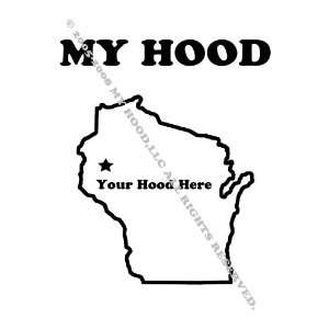  My Hood Wisconsin T shirts 