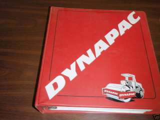DYNAPAC CA251/301 SERVICE/ PARTS/OPERATORS/ MAINTENANCE  