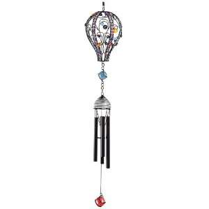  Carson Home Accents Wireworks Black Gem Balloon Chime 