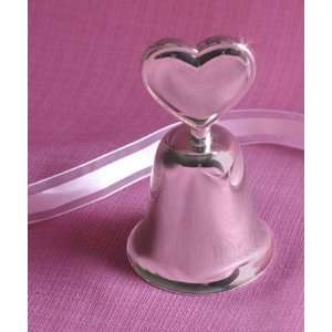  Wedding Bell Favor with Heart Handle 3 3/8 Everything 
