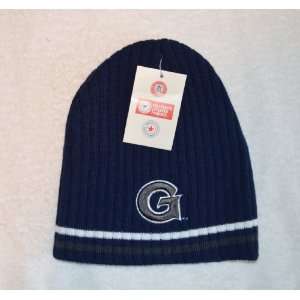   Blue Skull Cap   NCAA Cuffless Winter Knit Hat