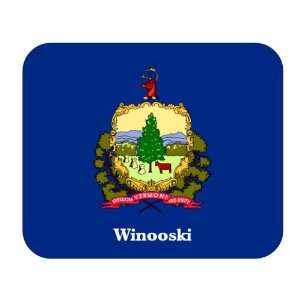  US State Flag   Winooski, Vermont (VT) Mouse Pad 