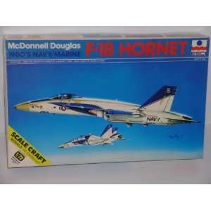  F 18 Hornet Fighter Jet   Plastic Model Kit Everything 