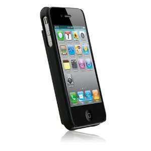  Naztech Access Snap On Cover for Apple iPhone 4   Black 