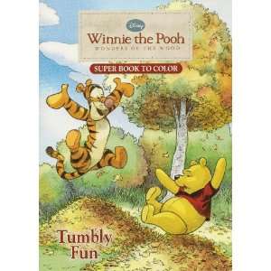  Winnie the Pooh Super Book to Color  TUMBLY FUN  Toys 