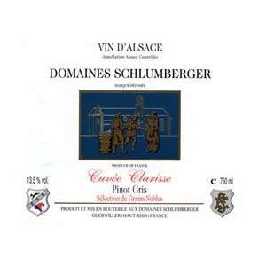  1998 Domaines Schlumberger Alsace Pinot Gris Cuvee 