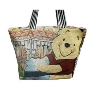  Winnie the Pooh Travel Handbag Canvas Purse Tote Bag 18 
