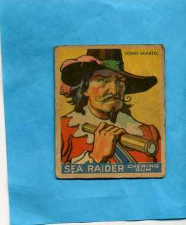 1933 WWG Sea Raider HIGH #26 John Martel TOUGH  