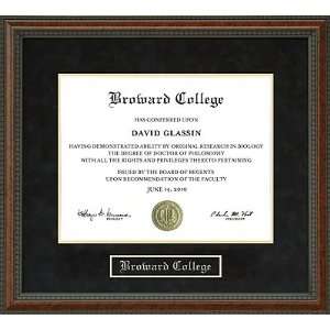  Broward College Diploma Frame