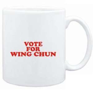  Mug White  VOTE FOR Wing Chun  Sports