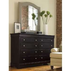   Furniture Louis Louis Black Opal Double Dresser Furniture & Decor
