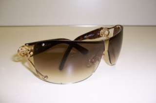 AUTHENTIC NEW GUCCI SUNGLASSES GG 2807/S GOLD/BROWN J5G  