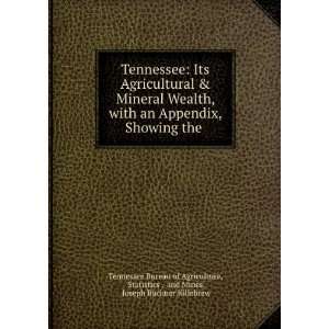   Mines, Joseph Buckner Killebrew Tennessee Bureau of Agriculture Books