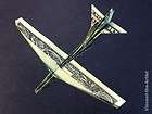   Origami B 52 STRATOFORTRESS Jet Fighter Airplane Made of Real Money