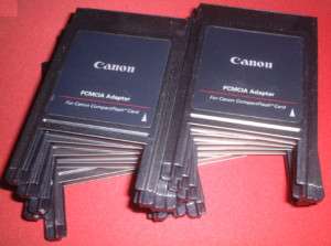 10 PACK Canon PCMCIA PC Card ATA Adapter CF Type II I  