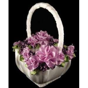    Flower Girl Basket   Handmade and Custom
