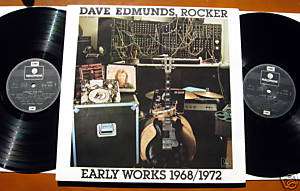 Dave Edmunds Rocker Early Works 1968 1972 2LP Parlophone France French 