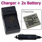 NB 4L INSTEN BATTERY PACK+CHARGER SET FOR CANON SD600