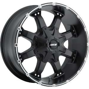  17x9 MKW M83 (Satin Black) Wheels/Rims 6x135/139.7 (M83 